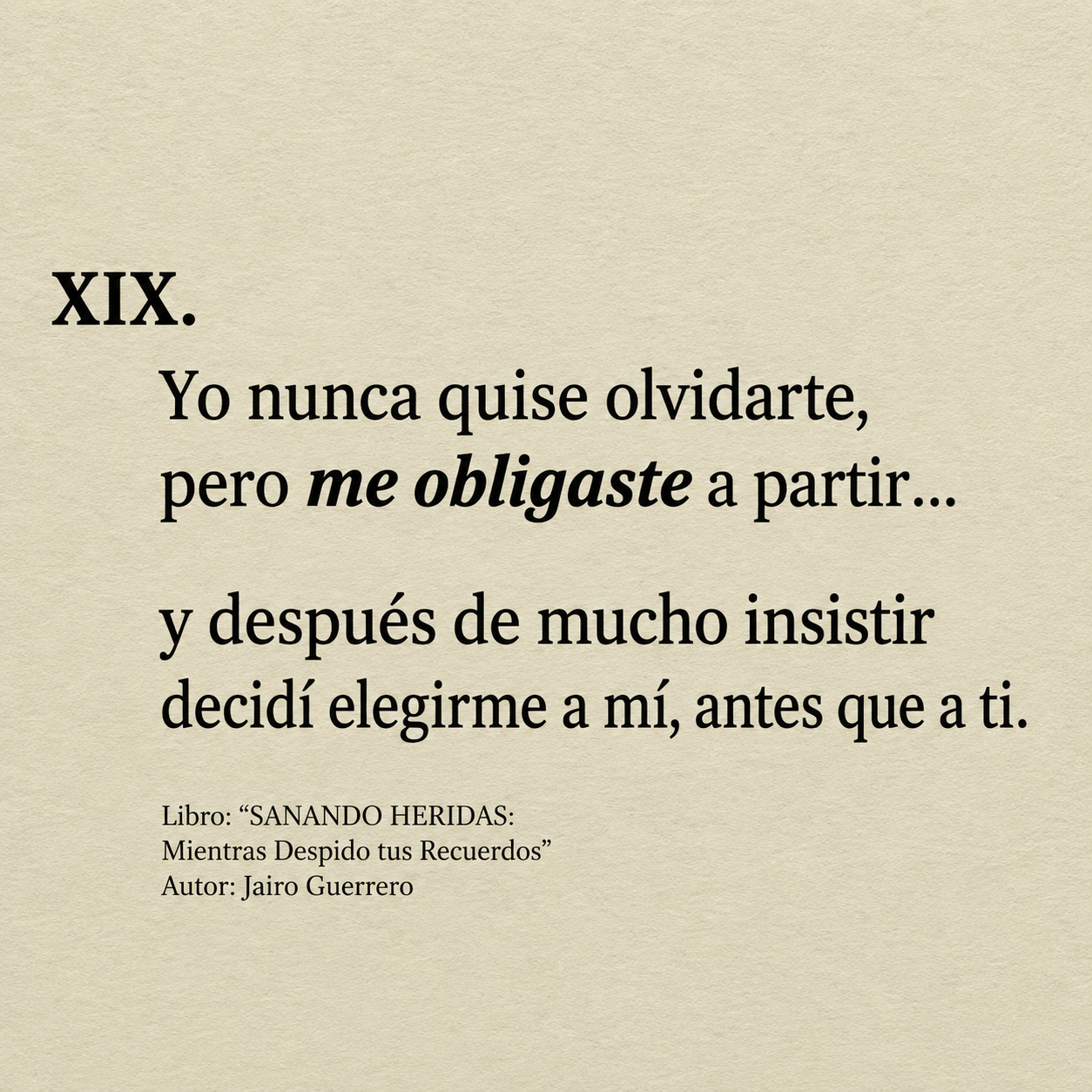 SANANDO HERIDAS Mientras Despido tus Recuerdos