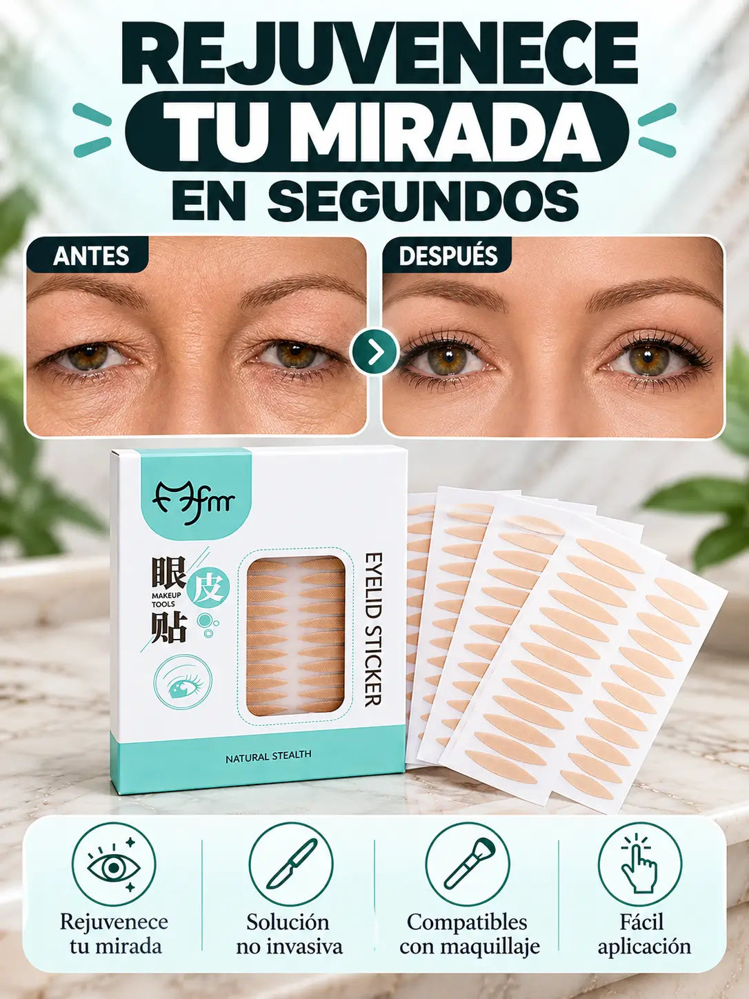 KIT LEVANTA PARPADOS  120 PARES