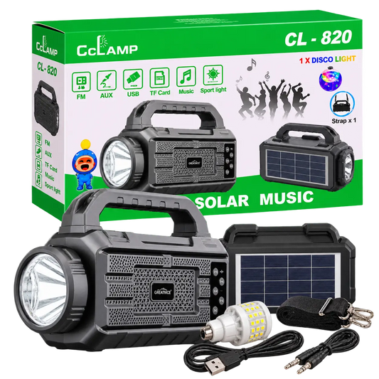 PARLANTE TODO EN 1 SolarMax™