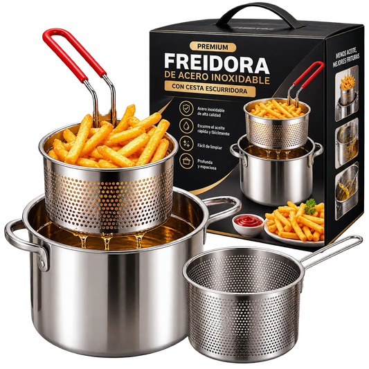 FREIDORA DE ACERO INOXIDABLE