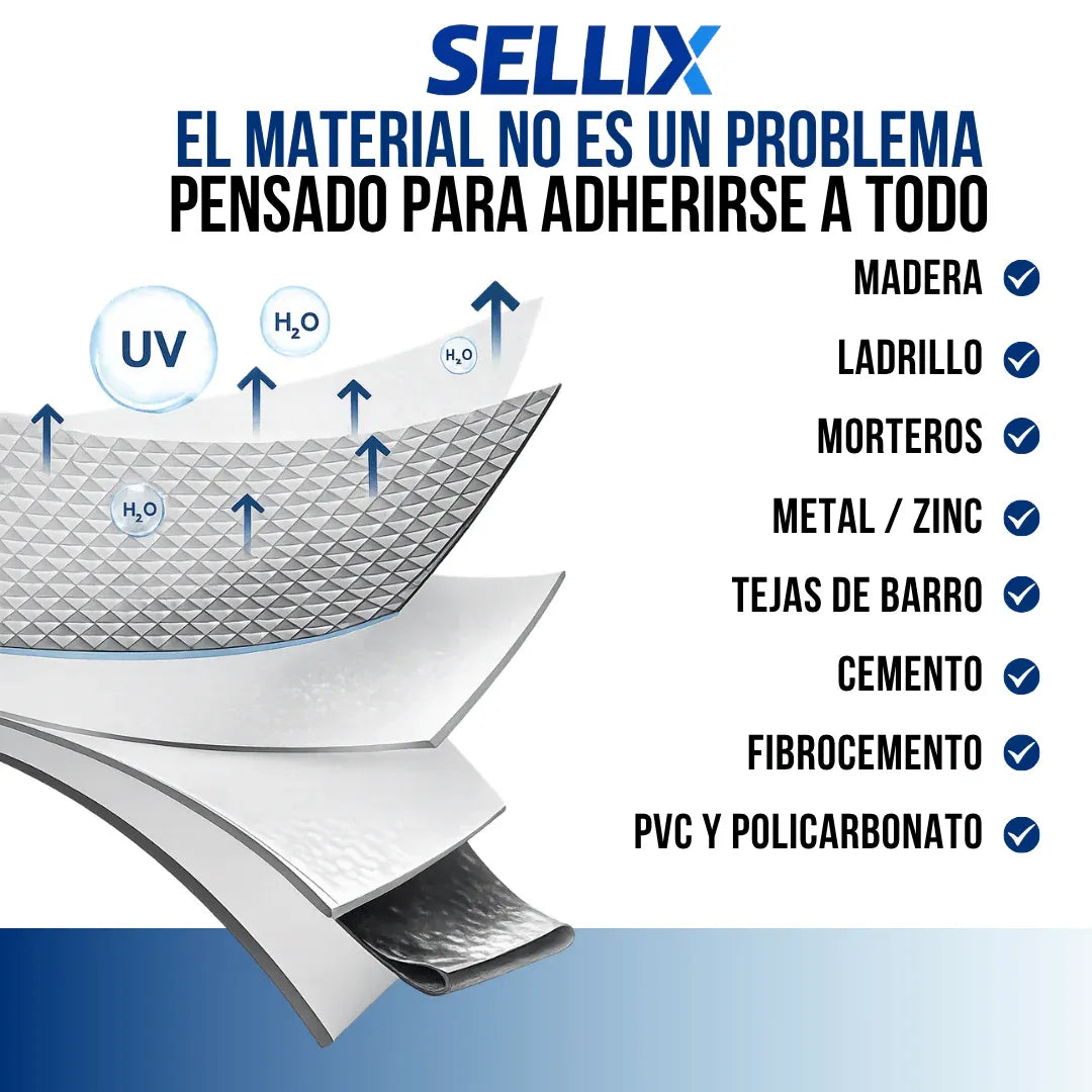 2X1 CINTA DE BUTILO SELLADORA | SELLIX™