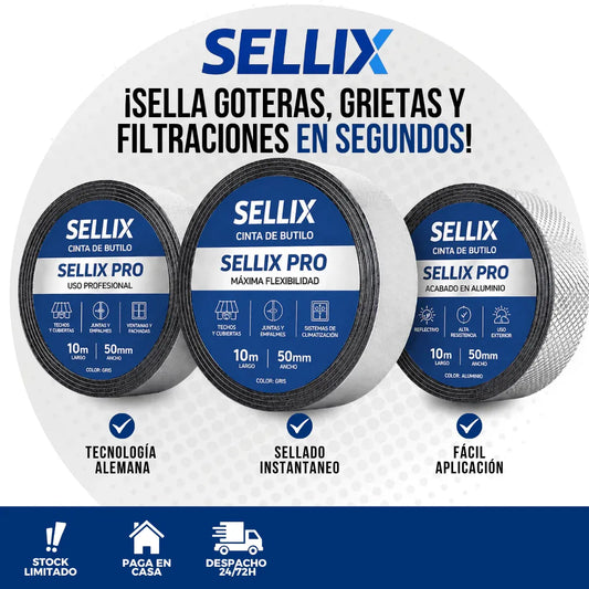 2X1 CINTA DE BUTILO SELLADORA | SELLIX™
