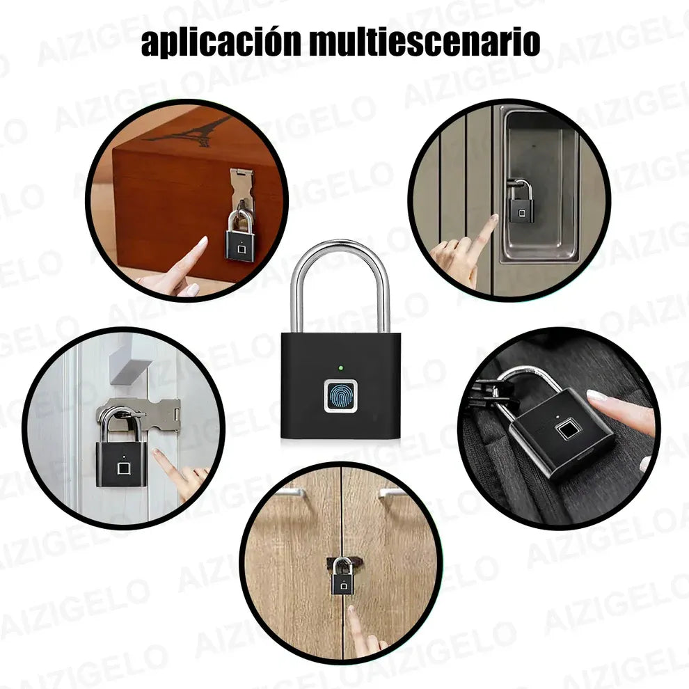 Candado Inteligente con Huella Digital SmartBlock™