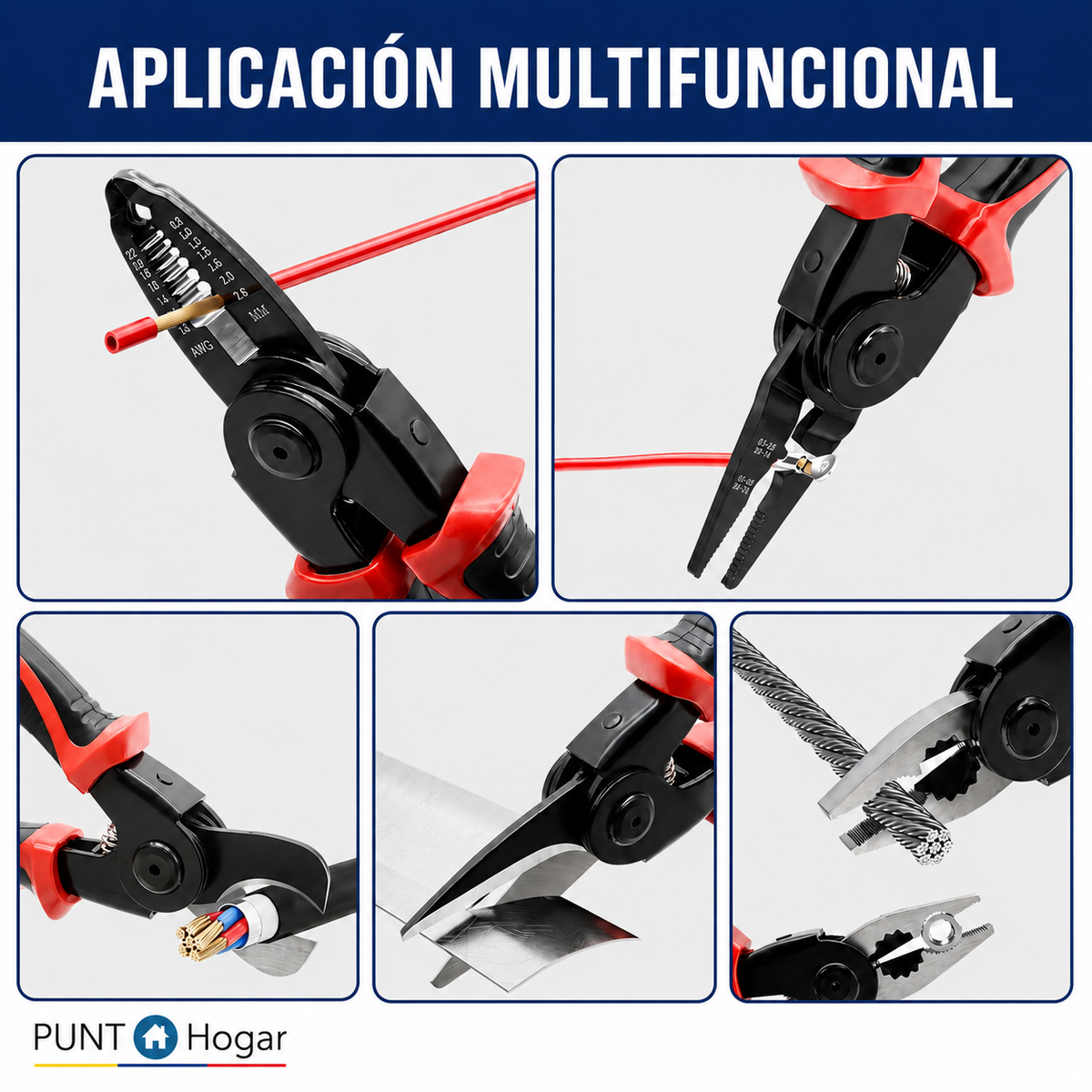 ALICATE MULTUFUNCIONAL     5 EN 1