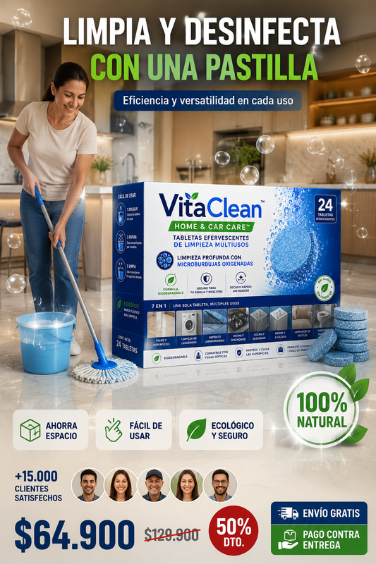 Paquete de pastillas Multiuso VitaClean™